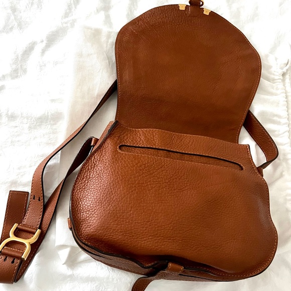 Chloe Marcie Medium Leather Crossbody - Picture 4 of 15